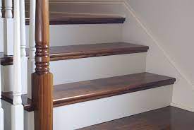 Rustic Walnut Stair Treads Rustic Stairs Stair Parts Wood Stairs