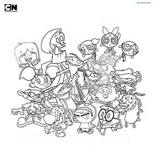 Get some heartwarming magic with the printable disney coloring pages for your kid. Cartoon Network Coloring Pages 100 Free Coloring Pages