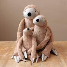 Xxl Sloth Cuddly Plush Stuffed Animal Toy For Children Etsy Sloth Stuffed Animal Sloth Plush Pet Toys