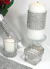 Place a diamond cake topper on your cupcakes, or cover a wedding. Diamond Wrap Decor For Vases Diamond Wedding Theme 60th Wedding Anniversary Party Diamond Party