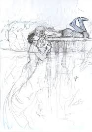 I Love This Art Sketches Mermaid Art