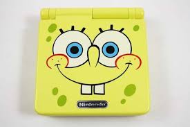 Nintendo Game Boy Advance Gba Sp Spongebob Yellow System Ags 101 Brighter New Nintendo Game Boy Advance Game Boy Advance Sp Gameboy