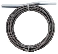 Spiked tip pierces through clogs? Drain Auger V1 Lenze Com Tr