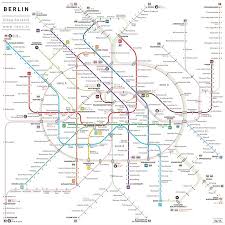 Berlin U Bahn S Bahn Map Art Print By Jug Cerovic Metro Map Metro Map Art Transit Map