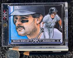 Charlotte Knights bullpen player gives autographed rookie card