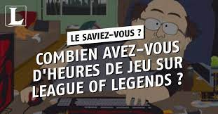 Todos los equipos de lol. League Of Legends Combien Avez Vous D Heures De Jeu Sur La Faille