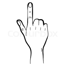 Hand Drawing Hand Pointing Stock Vector Colourbox Here presented 59+ pointing hand drawing images for free to download, print or share. hand drawing hand pointing stock