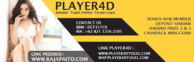 Player4d Bandar Togel Bonafit Aman Terpercaya Promosi Bonus New Member 5 Bonus Deposit Harian 3 Setiap Deposit Bonus Cashback 5 Hadiah Hadiah