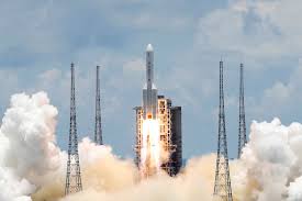 The satellite designs also required that the space shuttle have a 4.6 by 18 m (15 by 60 ft) payload bay. China Completes Historic Mars Spacecraft Landing Reuters