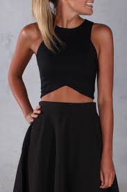 Black And White Crop Top And Skirt Set Piper Lubbock Two Piece Set Black Crop Top Skirt Matching Night Out Fun Fashion Fashionable Flirty Clothes Fashion Style Clothes