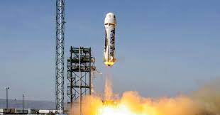 The rocket reached speeds of mach 3 and an altitude of 307,000 feet before safely landing, the company. Blue Origin Just Launched And Landed The Rocket Jeff Bezos Wants Use For Space Tourism