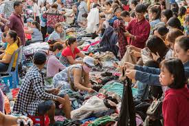 Vintage stores often scour charity shops for nice pieces. What Really Happens To Unwanted Clothes Green America