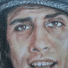 Buy ORIGINAL Drawing // ADRIANO CELENTANO // Painting Pastel Chalk Fanart
