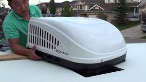 Professionals, overseeing air conditioner installation in rockwall, tx, have two options to choose from: Install A Rv Roof Top A C Unit On A Forest River Pop Up Camper Tent Trailer Youtube