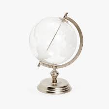 Image 1 Of The Product Glass And Metal World Globe Glas Globus Globus Dekor Zara Home