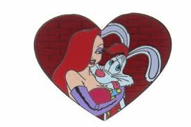 How Do I Love Thee Let Me Count The Ways Roger Rabbit Jessica Rabbit Pin Heart Who Framed Roger Cartoon Character Collectible Figure Ebay With Images Jessica Rabbit Roger Rabbit Cartoon