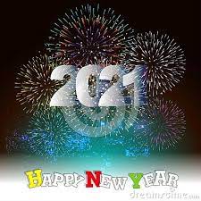 Happy New Year 2021 With Firework Background Firework Display Colorful For Holidays Happy New Year Pictures Happy New Year Greetings Happy New Year Wallpaper