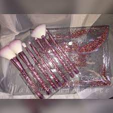 Beauty Creations Liquid Sparkle Makeup Brushes Makeupandmooree Glitter Brushes Pink Brushes Sparkle Makeup Beauty Creations Beauty Brushes