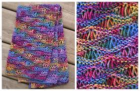 This is a pattern that you will knit over and over and over again. Knit Drop Stitch Scarf Free Knitting Pattern