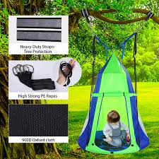 Maybe you would like to learn more about one of these? Buy Koksry Swings For Kids Hanging Tree Swing Tent For Kids Hanging Tree House Tent Waterproof Portable Indoor Or Outdoor Use With Tree Straps Included Tree Protection Online In Indonesia B08p31nz2q