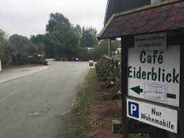 Wohnmobilstellplatz Eiderblick Cafe Wohnmobilhafen Eiderblick Empfohlen Von Http Www Janremo De Wohnmobil Cafe Platzchen