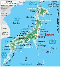 Japan mountain ranges map geography 300 name (20 points). Japan Maps Facts World Atlas