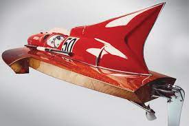 One Of A Kind Historic Ferrari Race Boat For Sale Ferrari Boat Boat Race Ferrari