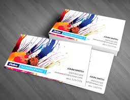 Professional Modern Painting And Decorating Business Card Design For A Company By Artman Design 11335558 How much should you spend? decorating business card design