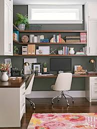 Besides styling the walls, ceiling and floor you'll need some cool furniture and decor. 19 Home Office Solutions Organize Yourself With Decorating And Storage Ideas Better Homes Gardens