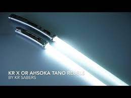 *lightsabers only*duel takes place on neutral ground*round 1: Kr X Or Ahsoka Tano Star Wars Rebels Custom Fx Lightsabers Nano Biscotte V4 0 Crystal Reveal Youtube