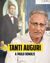 Tanti auguri a Paolo Bonolis Il conduttore televisivo, showman e autore  televisivo italiano compie 64 anni 🎂🎂