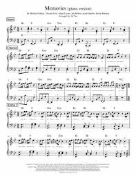 Play free violin sheet music from the romantic musical period in our free violin online string class which explores the history, style and musical form of. Memories By Maroon 5 Piano Version By Maroon 5 Digital Sheet Music For Piano Solo Piano Vocal Chords Download Prin Digital Sheet Music Sheet Music Music