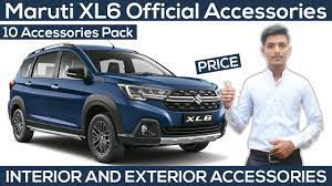 Safety features on the all new mpv include dual front airbags, isofix child seat anchorages, reverse parking sensors, a. Maruti Xl6 Official Accessories Launched Interior And Exterior Accessories With Price à¤¹ à¤¦ à¤® Youtube