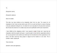 Looking for a resignation letter sample for quitting your job? Free 43 Formal Resignation Letters Templates In Pdf Ms Word Pages Google Docs