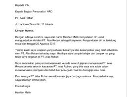 Kumpulan contoh surat pengunduran diri 2021 (surat resign) kerja doc dan pdf beserta video tutorial cara buat surat. Download 4 Contoh Surat Pengunduran Diri Doc Pdf