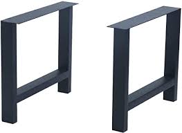 Get dining table legs, coffee table legs, kitchen table legs & more. Amazon Com Weven Industrial Metal Modern 2 Pcs H15 5 X W17 5 Furniture Legs Rustic Decory H Type Table Legs Heavy Duty Metal Desk Legs Dining Table Legs Diy Cast Iron Bench Legs Black Tools Home