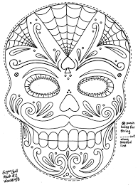 Signup to get the inside scoop from our monthly newsletters. Day Of The Dead Coloring Page Mascaras Dia De Muertos Libro De Colores Dibujo Dia De Muertos
