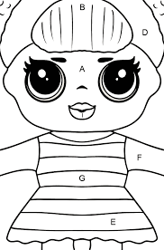 Zwei puppen von lol zu hause. Malvorlage L O L Puppe Queen Bee Kostenlos Online
