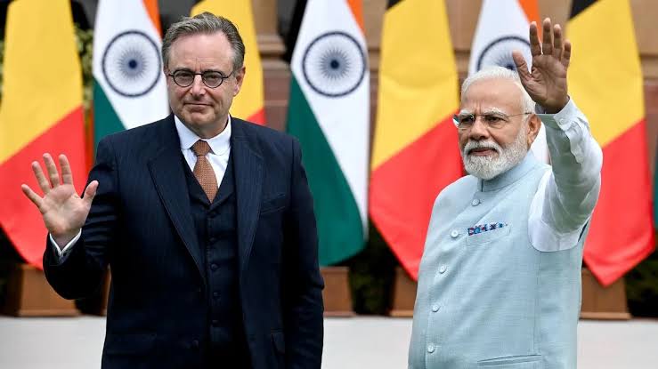 India, Belgium Deepen Strategic Partnership with Defence, Clean Energy and Semiconductor  Cooperation; PM Modi Sets Five-Year Trade Doubling Target - The Statesman