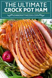 Crock Pot Ham Recipe Slow Cooker Ham Glazed Ham Thanksgiving Ham Christmas Ham Easter Ham Ham Slo Crockpot Ham Ham Recipes Crockpot Slow Cooker Ham
