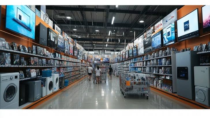 Electronics showroom ERP software inventory management