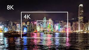 Digital television and digital cinematography commonly use several different 4k resolutions. 4k Vs 8k Vs 1080p Tv Resolutions Explained Cnet