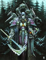 Cyber Mistress Gaela By Nicholaskay On Deviantart Warhammer Art Warhammer 40k Memes Art