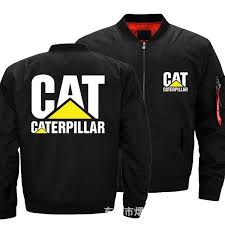 2019 Caterpillar Cat Flight Jackets Mens Classic Thick Bomber Jackets Flight Jackets Casual Coats Mens Fashion Thick Bomber Jacket Baseball Coat