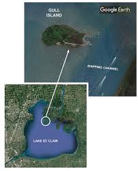 Lake St Clair Guide Magazine Where Is Gull Island On Lake St Clair