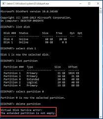 No matter for windows 10 or windows 8.1/8/7 asus laptop, to refresh the operating system to its original condition, you can press f9 the moment asus logo screen shows up when boot computer to enter asus recovery mode and access asus recovery partition. The Best Ways To Fix Diskpart Virtual Disk Service Errors