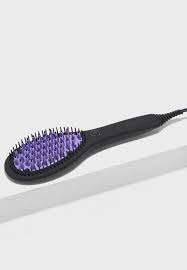 The ceramic bristles straighten and detangle in less time, and it has 10 different heat options that go up to 430 degrees. Buy Dafni Black Ceramic Hair Straightening Brush For Women In Dubai Abu Dhabi Dafni