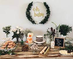 Rustic Baby Shower Dessert Table Baby Shower Dessert Table Baby Shower Desserts Baby Shower Cake Table