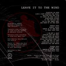 May 26, 2021 · andrew neil: Leave It To The Wind Sophya Seja Records