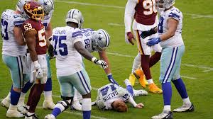 'if it's enough to make john smith move like this… it must be a huge threat. Game Recap Dallas Cowboys Lose To Washington After Qb Andy Dalton Knocked Out Of Game With Concussion From Illegal Hit Wfaa Com